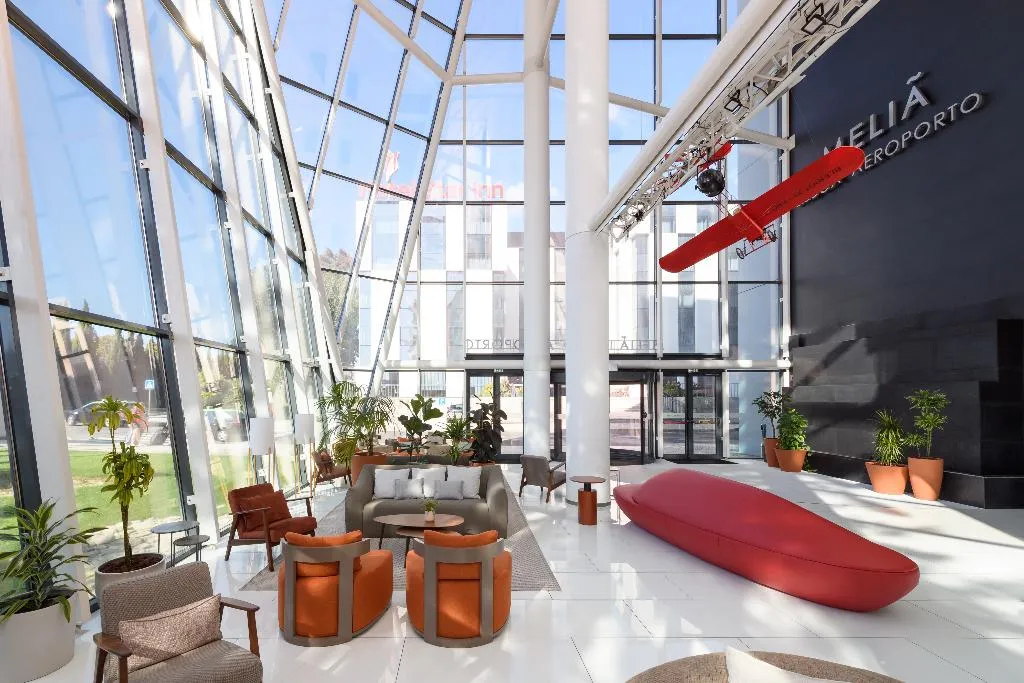 Lobby, Melia Lisboa Aeroporto, Lisbon
