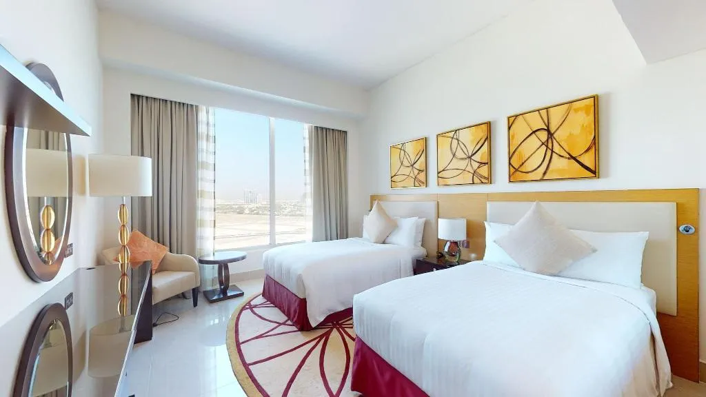 Room, Marriott Executive Apartments Al Jaddaf, Dubai, Dubai