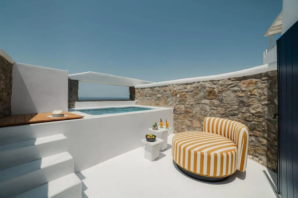 SUITE WITH JACUZZI Room, Croco Mykonos, Mykonos