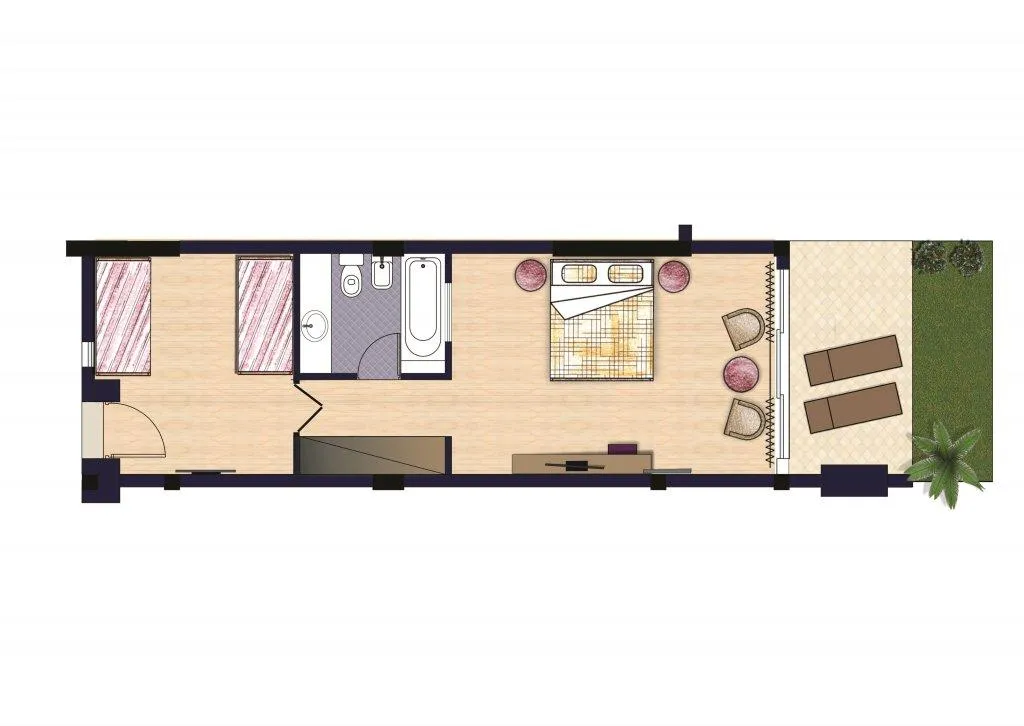 SUITE SEA VIEW Room, Azia Resort & Spa, Cyprus