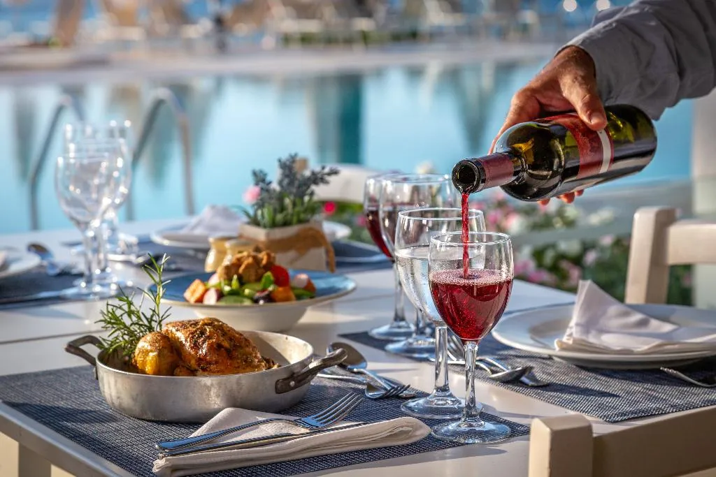 Restaurant, Nausicaa Beach, Cyprus