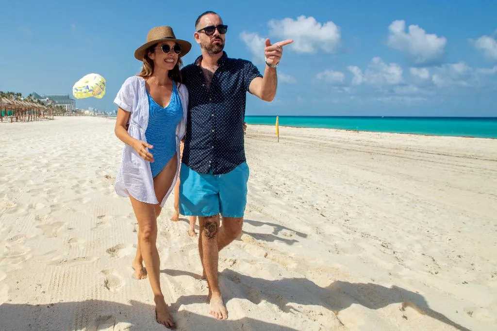 Beach, Wyndham Grand Cancun All Inclusive Resort & Villas, Cancun Area