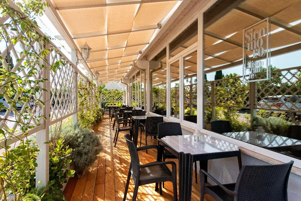 Terrace, Simon Hotel, Rome