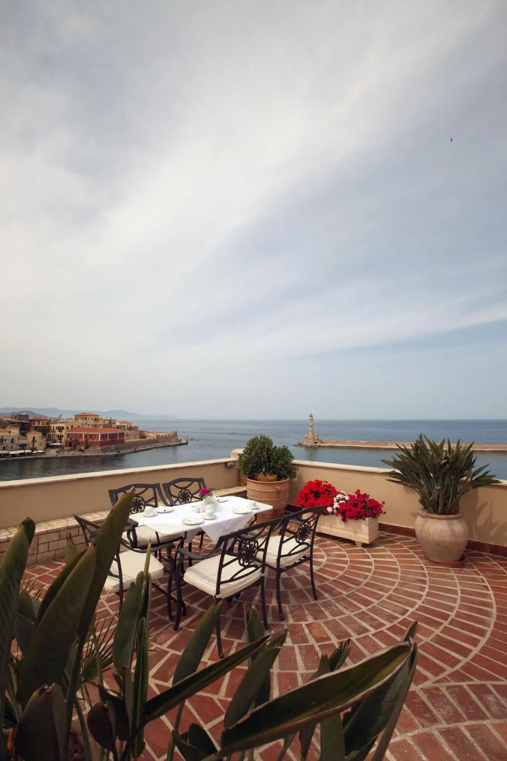 Terrace, Pandora Suites, Crete