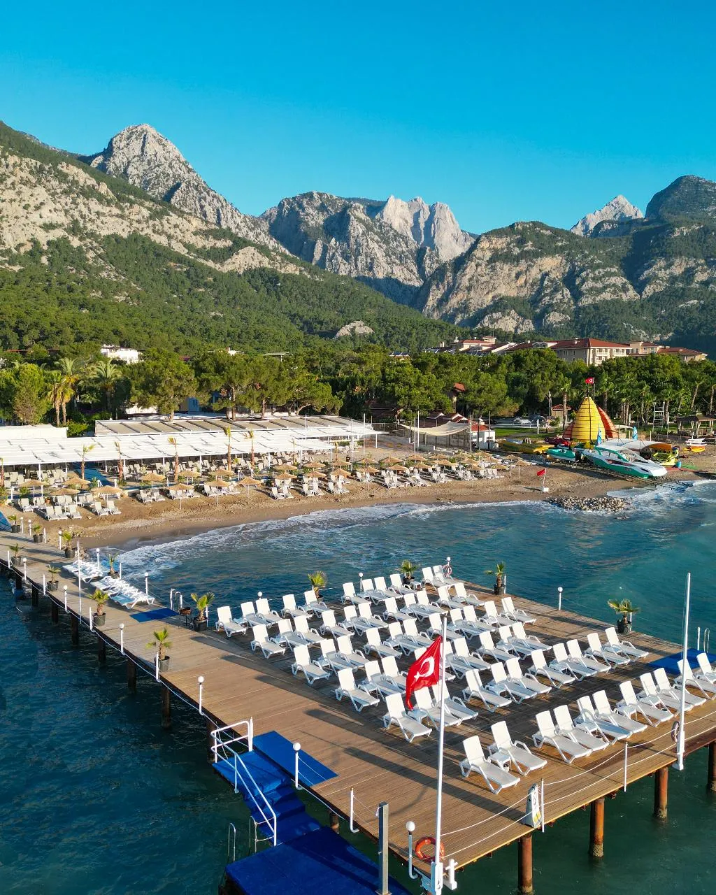 Beach, Catamaran Resort Hotel, Antalya