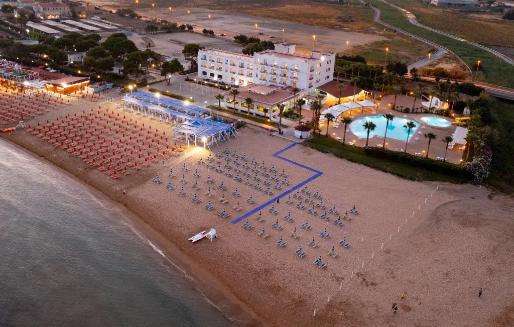 Beach, Baia D'Oro Hotel, Catania