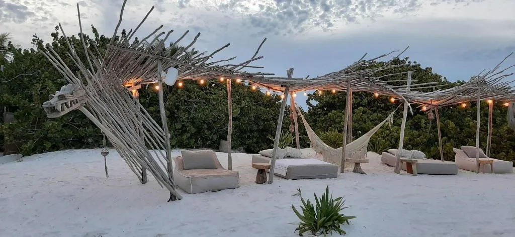 Terrace, Ikal Hotel Tulum, Cancun Area