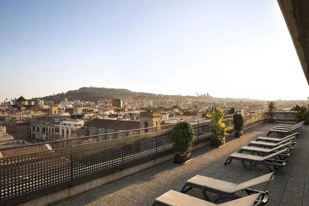 Terrace, Citadines Ramblas Barcelona, Barcelona