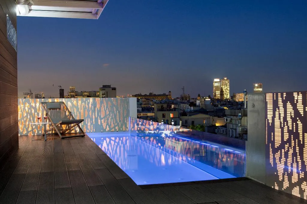 Terrace, Gaudi, Barcelona