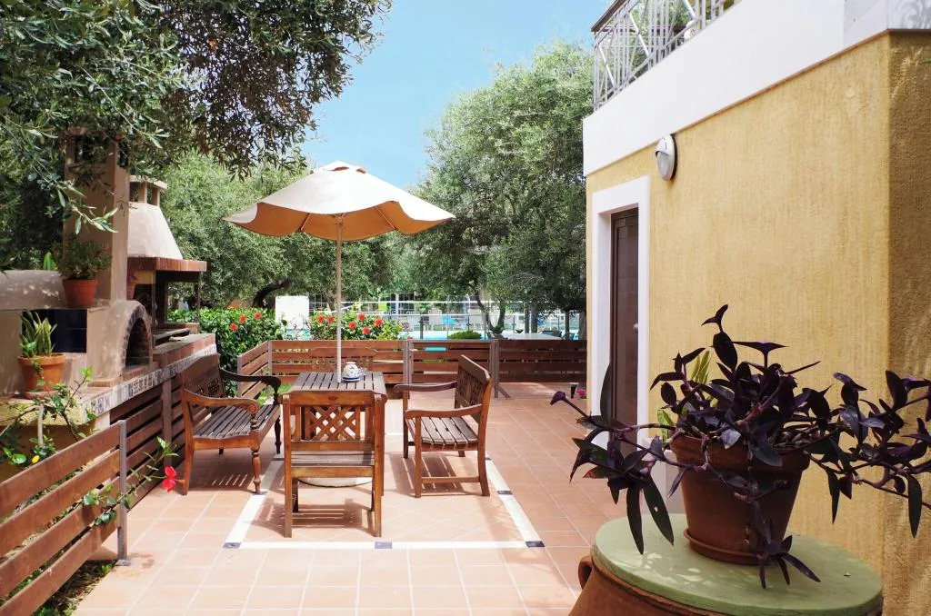 Terrace, Elea Apartments, Crete