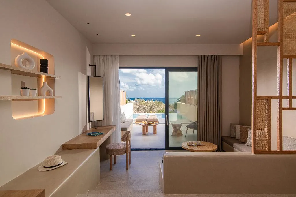 SUITE DELUXE WITH PRIVATE POOL Room, Casa Blu Boutique Hotel "by Checkin" Adults Only, Crete