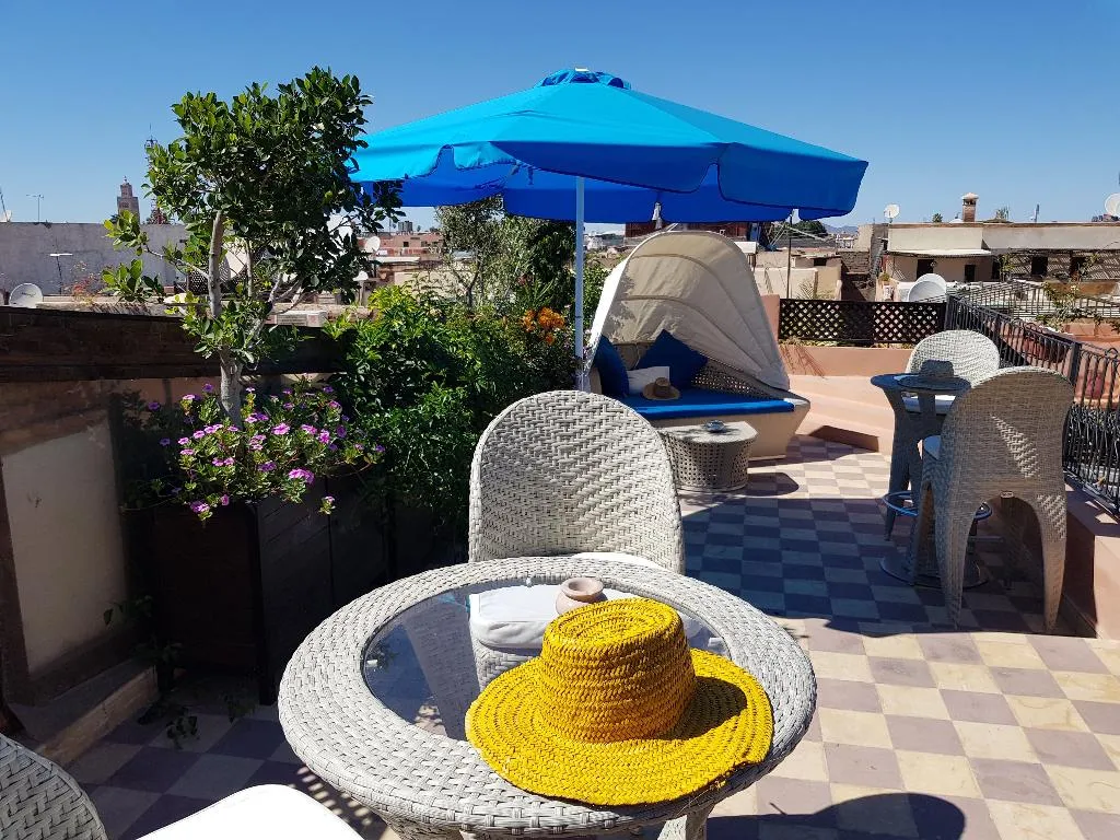 Terrace, Riad Al Wafaa, Marrakech