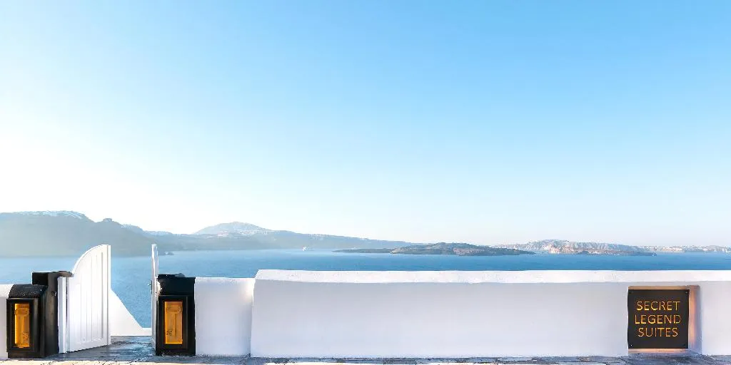Terrace, Secret Legend Suites, Santorini
