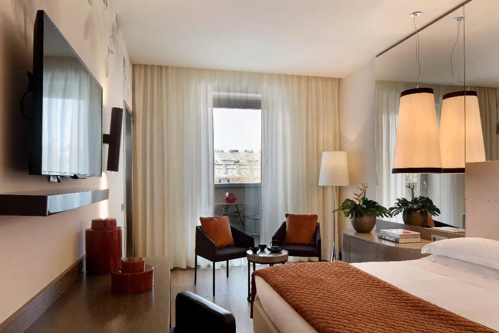 Double or Twin DELUXE Room, Starhotels E.c.ho. Milano, Milan