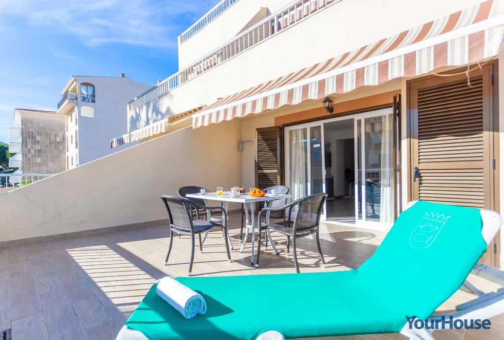 Terrace, Acapulco Apartments, Majorca