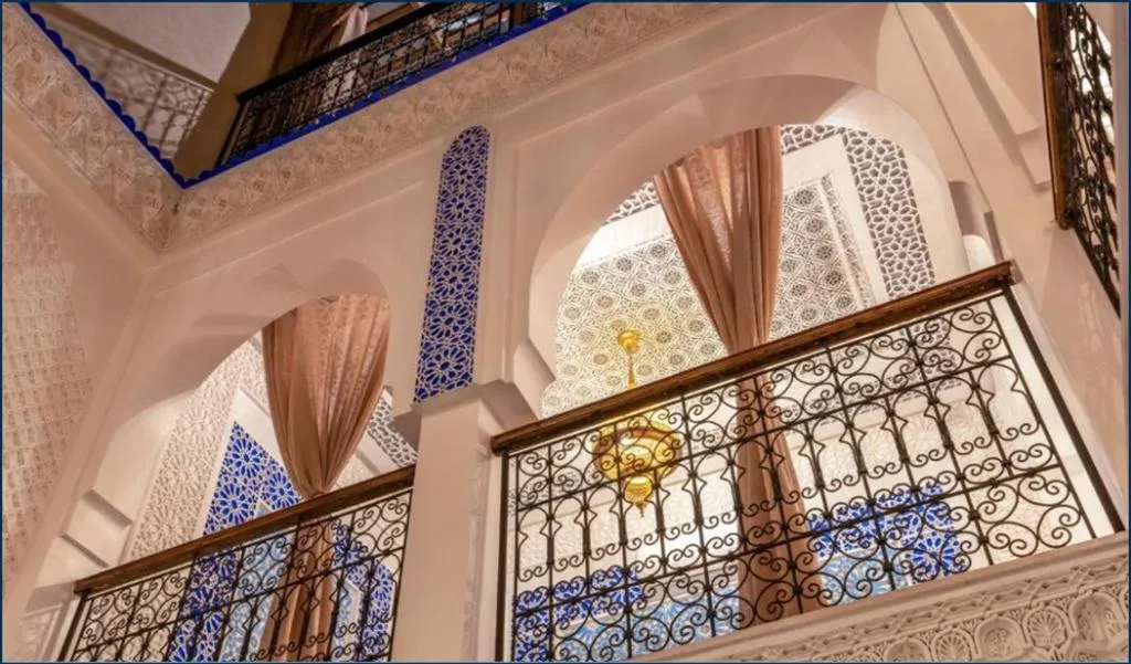 General view, Riad La Perle Bleue, Marrakech