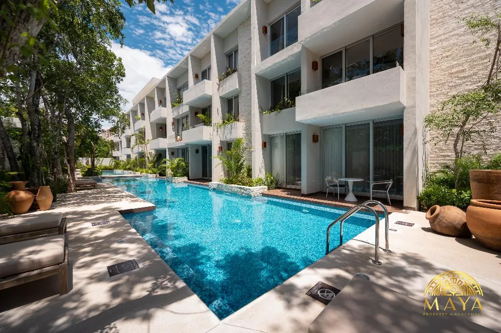 DOUBLE DELUXE POOL VIEW Room, Nhoa Tulum Aparthotel By Maya Pm, Cancun Area