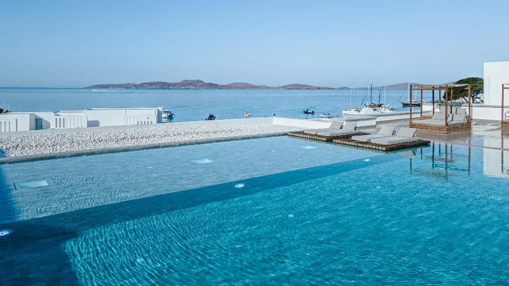 General view, Manoulas Beach, Mykonos