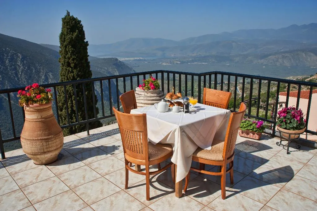 Terrace, Hermes Delphi, Athens