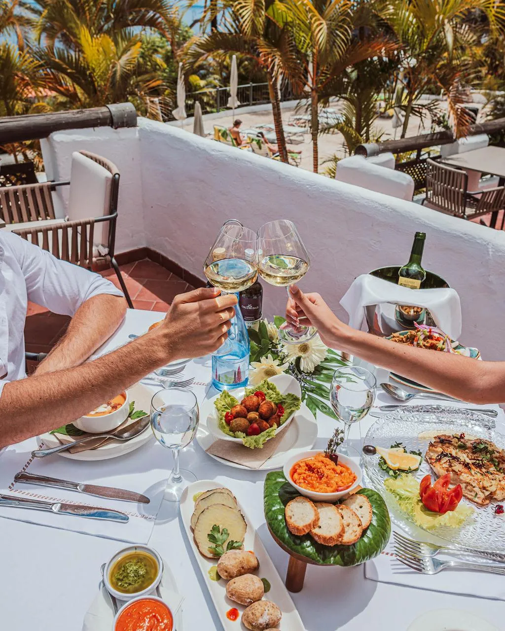Restaurant, Hotel Jardín Tecina, La Gomera