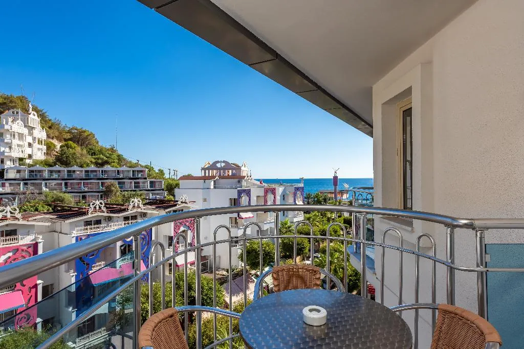 DOUBLE SINGLE USE SIDE SEA VIEW Room, White City Beach Hotel, Antalya