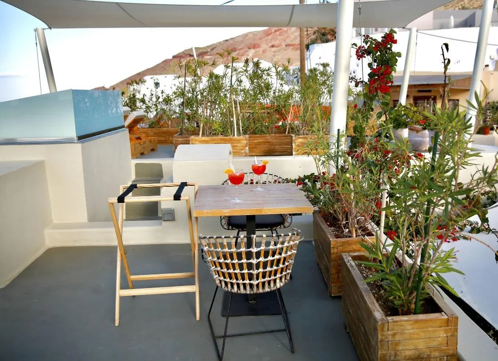 Terrace, Edem Luxury Hotel, Santorini