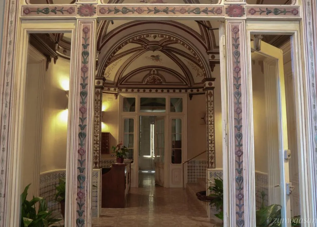 Lobby, Hostal Plaja, Costa Brava