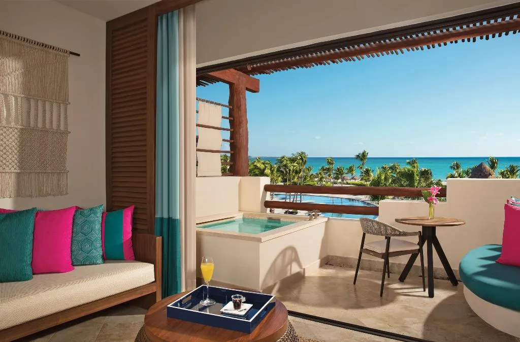 JUNIOR SUITE SUPERIOR TWO DOUBLE BEDS Room, Secrets Maroma Beach Riviera Cancun, Playa Del Carmen