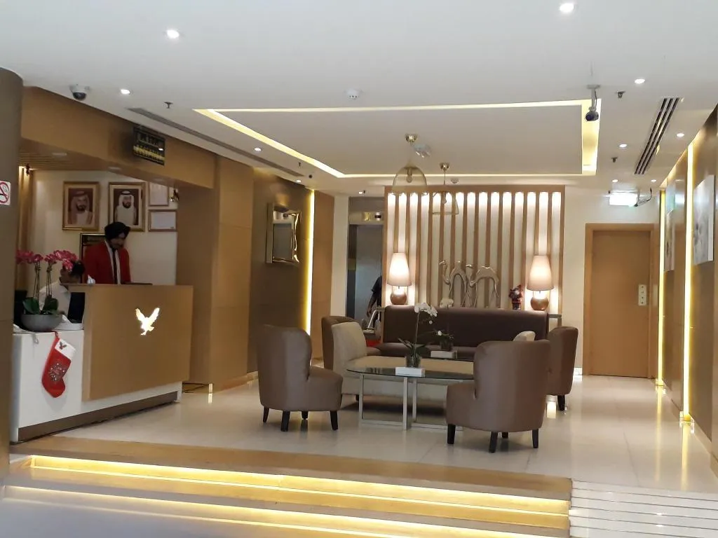Lobby, Royal Falcon Hotel, Dubai