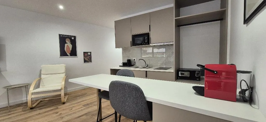 STUDIO DELUXE ONE BEDROOM Room, Figleaf Kypseli, Athens