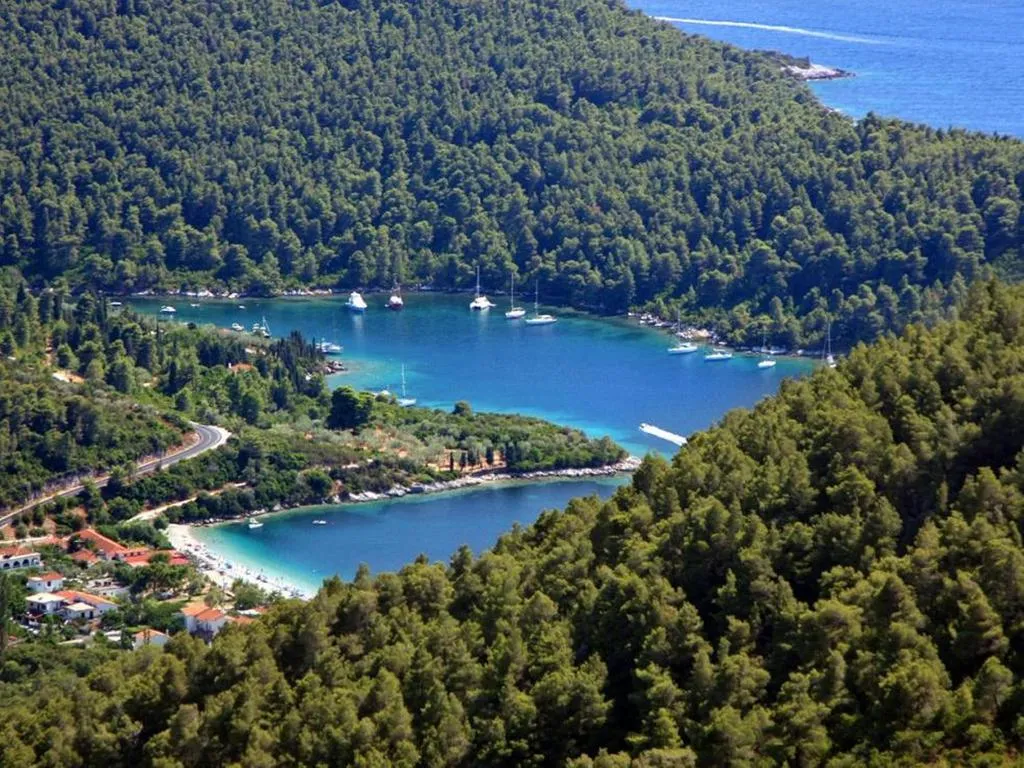 Beach, Blue Green Bay 3K, Skiathos