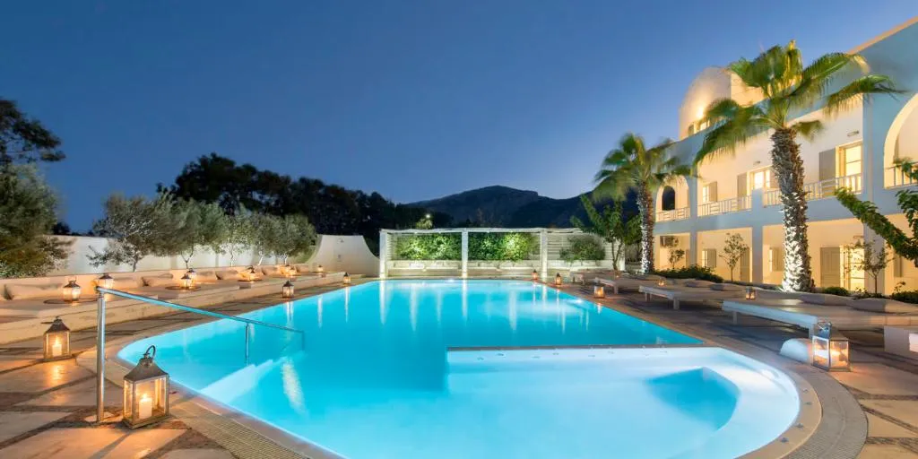 Pool, Hotel 28, Santorini
