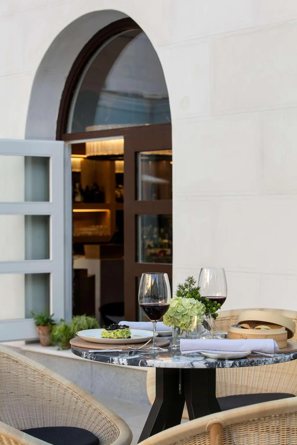 Restaurant, Palacio de los Duques Gran Meliá, Madrid