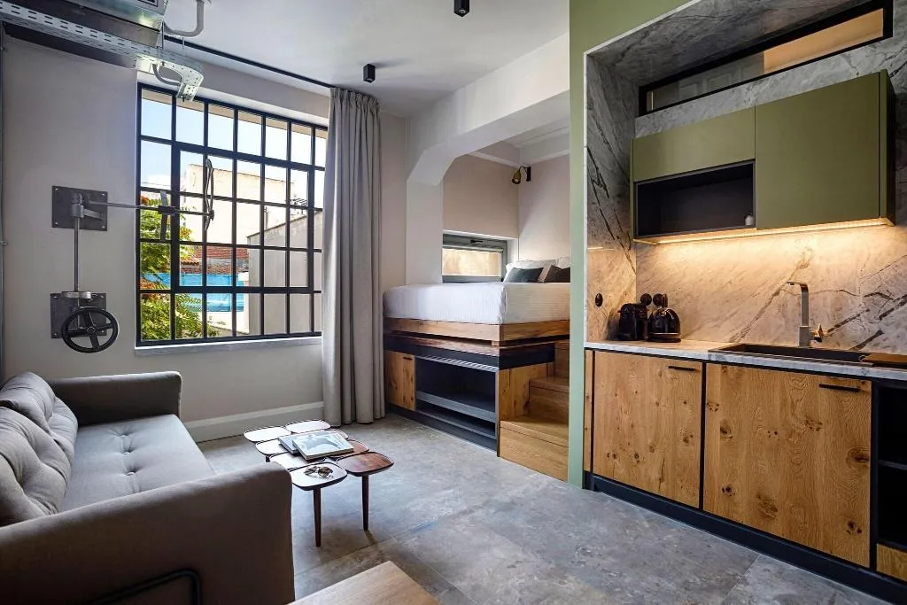 Room, The Foundry Suites, Athens
