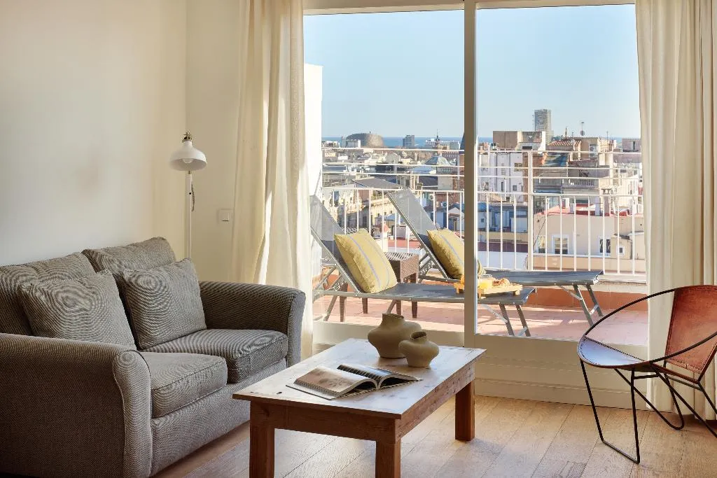 APARTMENT ONE BEDROOM WITH TERRACE Room, Factory Apartments Barcelona, Barcelona