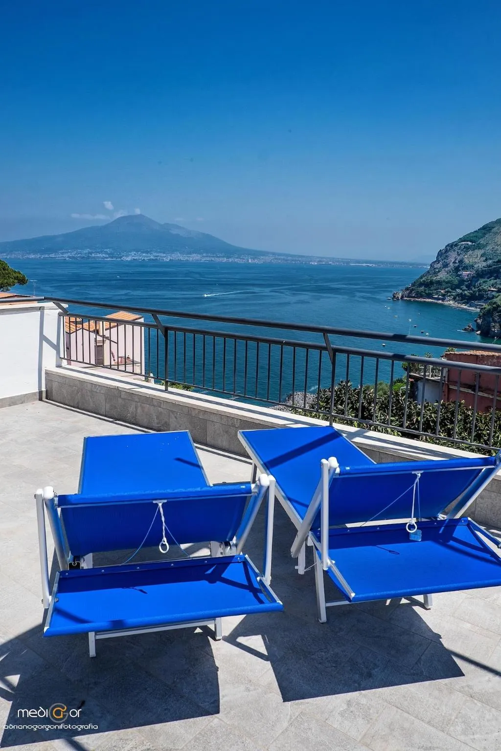 Terrace, Hotel Aequa, Naples