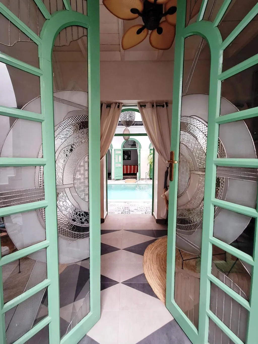Lobby, Riad El Grably, Marrakech