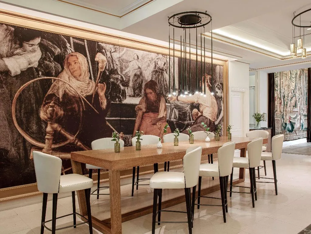 Restaurant, Palacio de los Duques Gran Meliá, Madrid