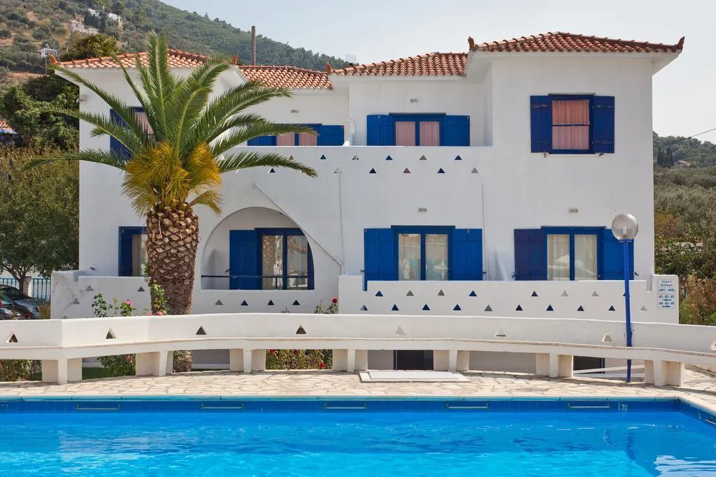 General view, Sunrise Village, Skiathos