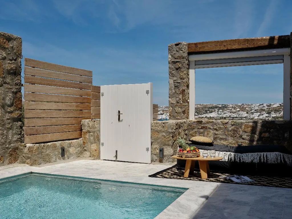 SUITE SEA VIEW WITH PRIVATE POOL Room, Mykonos No5, Mykonos