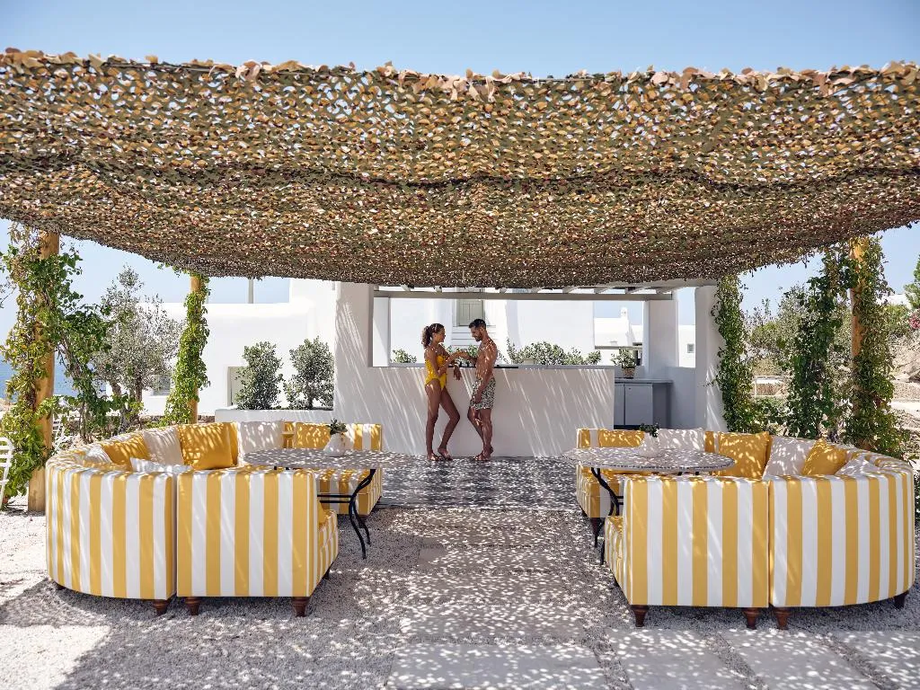 Restaurant, Belvedere Hilltop Complex Rooms & Suites, Mykonos