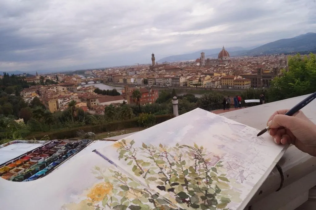 General view, B&B Monte Oliveto, Florence