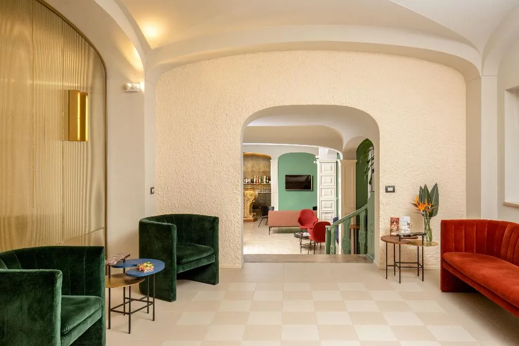 Lobby, Hotel Colosseum, Rome