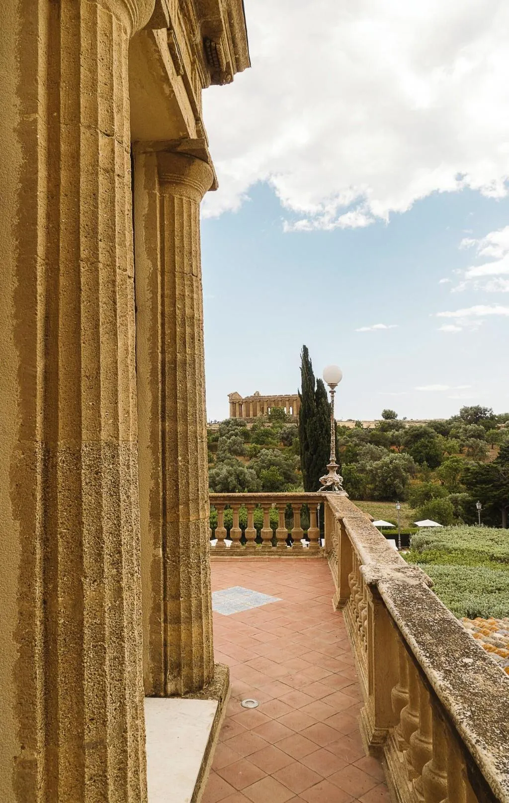 General view, Villa Athena, Catania