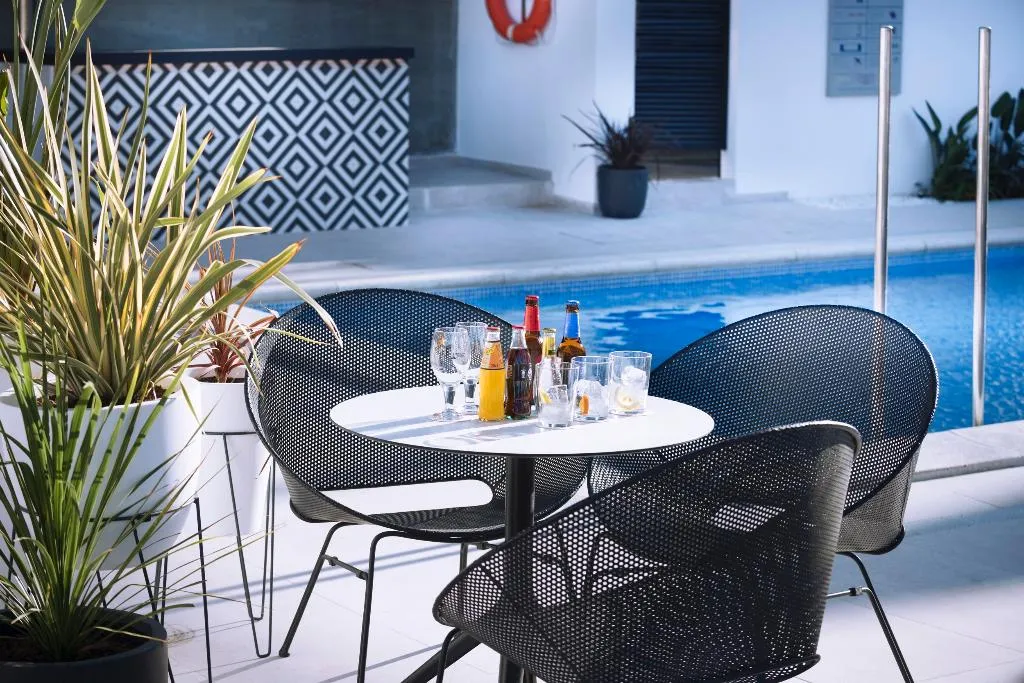 Terrace, Bel Air Hotel, Barcelona
