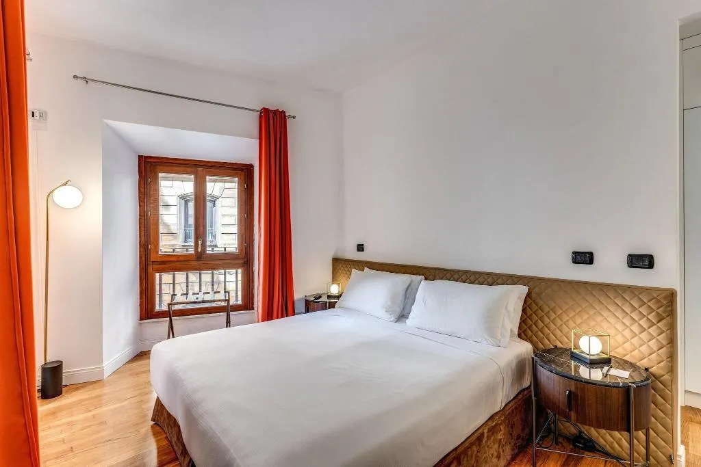 DOUBLE QUEEN SIZE BED Room, Albergo Abruzzi, Rome