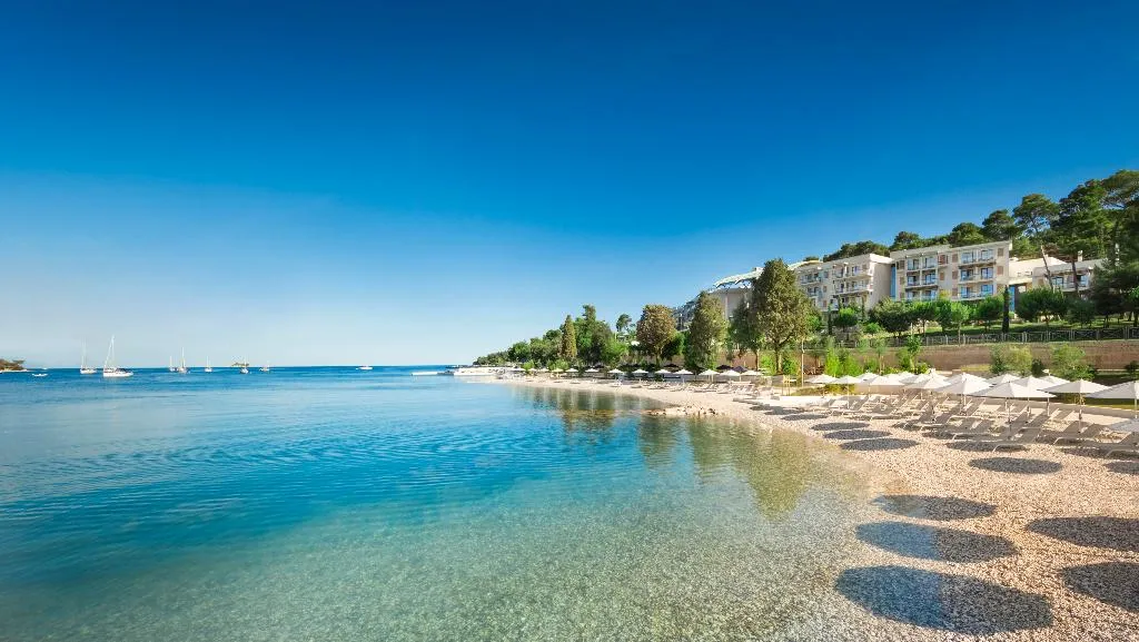 Beach, Monte Mulini Adults Exclusive hotel by Maistra, Istria