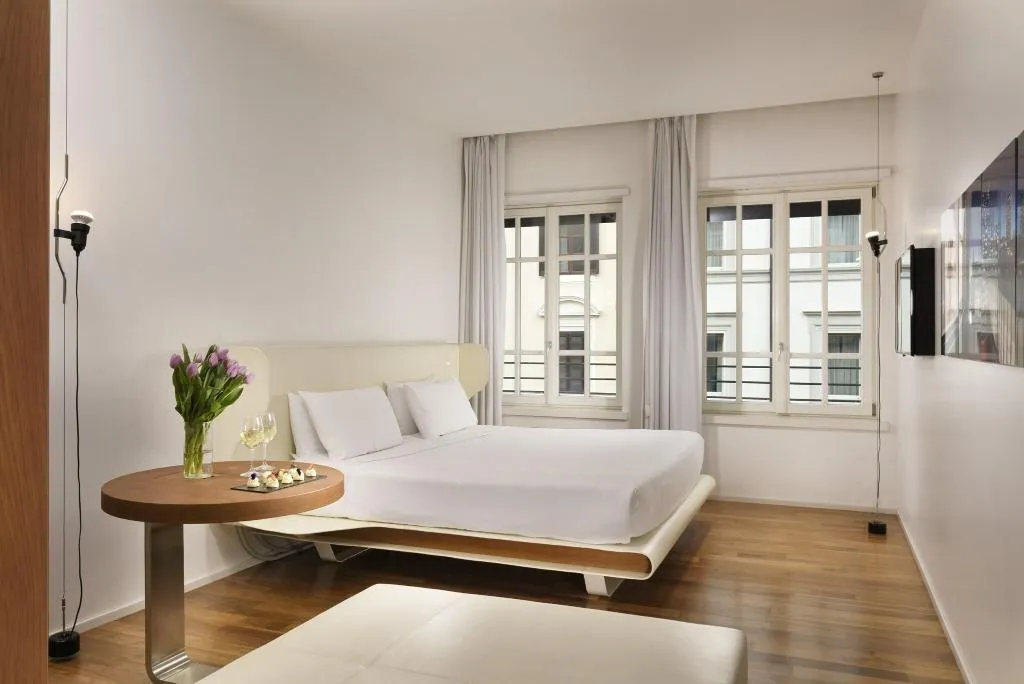 DOUBLE SUPERIOR KING BED Room, Palazzo Montemartini Hotel By Radisson Collection, Rome