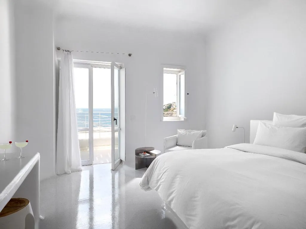 BUNGALOW DELUXE SEA VIEW Room, Mykonos Blu, A Resort to Live, Mykonos