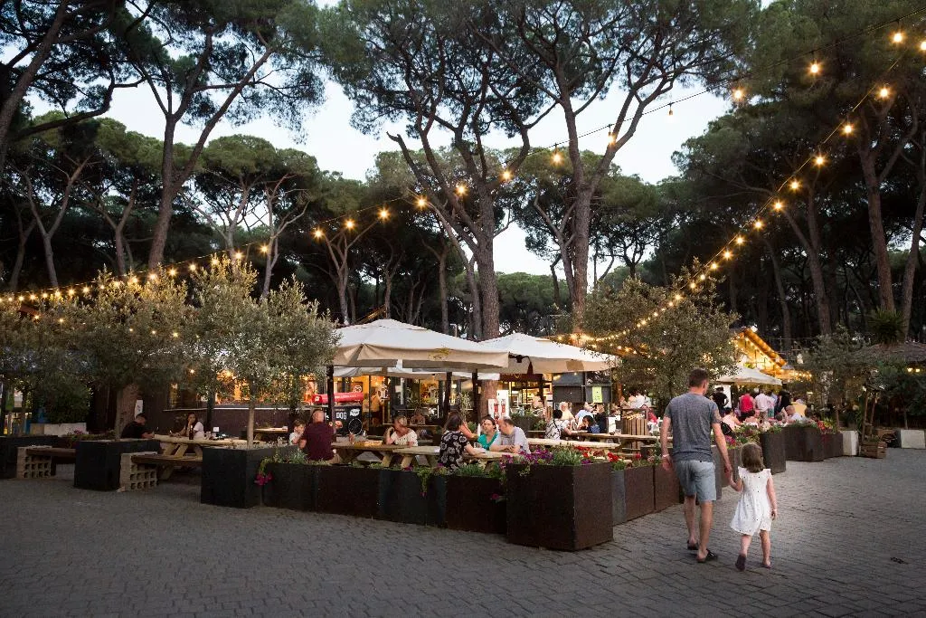 Terrace, Camping Village Fabulous, Rome